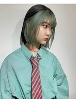 ラ キング(LA KING)&nbsp;シースルーマッシュミルクティーベージュメルティ―カラー