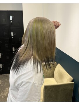 ヘアーブレイス(hair brace) セクション×エンド　stylist聖斗