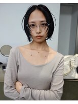 レコ 渋谷(LECO)&nbsp;顔まわりレイヤーボブ　ミニボブ