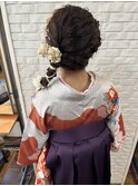 袴×ヘアアレンジ