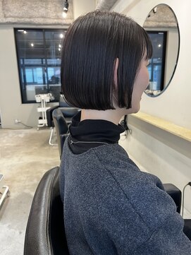 ヌース(NOUS) ミニボブ/ボブ/ショート/カット/前髪カット/薬院天神今泉警固