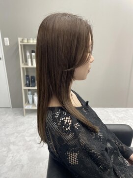 バディ 中野駅前店(BUDDY) 透け感ベージュ【中野美容室/新中野/東中野/髪質改善】