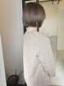 カット＋髪質改善カラー＋最上級miibon5stepトリートメント　￥13650