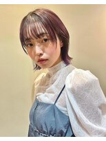 カグヤヒメ ドゥイ(kaguyahime doui) レイヤーボブ10代20代30代ピンクラベンダー