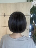 アドラーブル 万代店 (adorable) 大人可愛い♪20代30代ボブ丸み透明感夏カラー秋カラー