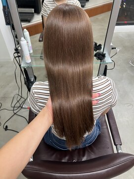 リヴ ウメダ(LIV umeda) マロンベージュ/ブリーチ/ダブルカラー【梅田】