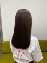 ヘアー ワークス ボナ 前橋店(HAIR WORKS bona.)&nbsp;艶が大人の女性の品格を高める◎ブラウンストレート
