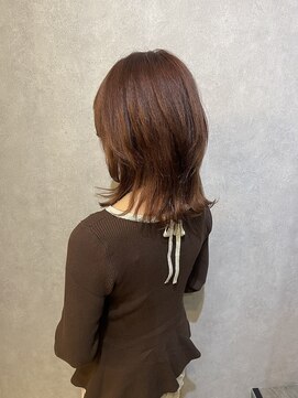 ウィスプ 赤羽店(wisp) ストレートミディアムヘア