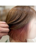 フルハウス (Full house HAIR DESIGN)&nbsp;インナーカラー×ピンク