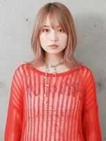 ニューヨークニューヨーク 樟葉店(NYNY) ゆるふわミディアム/ハッシュカット/ベージュ/韓国レイヤー