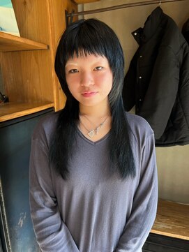 【加藤木麻彩】レイヤーカット×ハホニコトリートメント