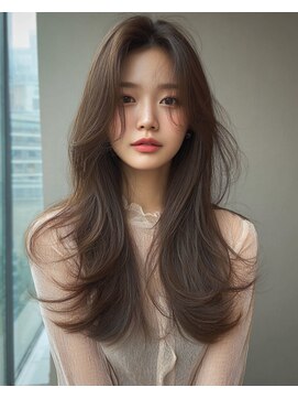 表参道駅/レイヤーカット/ボブ/ダブルカラー/髪質改善/縮毛矯正