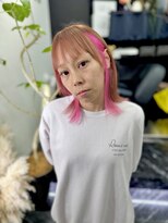 チュダック(ChuDuck)&nbsp;《インナーピンク》ハイトーン/ケアブリーチ/ダブルカラー/韓国