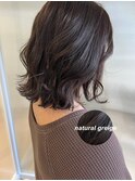 【サメシマ】アッシュすぎない！◎ナチュラルグレージュ