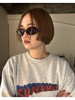 マーケット(MARKET)&nbsp;【ラインボブ】ミニボブ×モカグレージュ