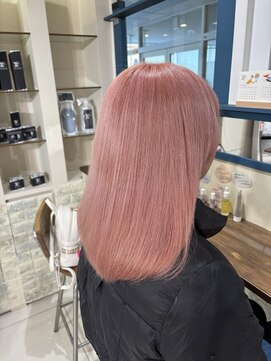 ラック 海老名店(LUCK) ピンクカラー/ブリーチカラー/ダブルカラー