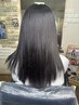 うねり改善・艶再生根本カラー+髪質改善+美髪スパ