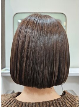 マイ ウェイ スタイリングが楽な内巻きボブ