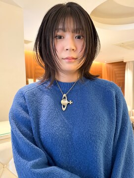 ヤヨイブレインズフェアリー(YAYOI BRAINS fairy) ナチュラルくびれミディアムレイヤーボブ◎