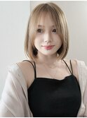 say.イメチェンショートボブひし形ショートクールショート前髪