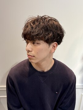 ルーズ(LOOSE) 札幌大通メンズパーマ波巻きシャドウパーマ