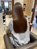 【平日限定】カット+髪質改善ストレート16,600→￥13,000