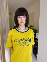 エノウ(enow)&nbsp;顔まわりレイヤーウルフ　enow赤坂