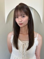 ウシワカマル ミライ(USHIWAKAMARU MIRAI)&nbsp;ロングレイヤー/オリーブブラウン