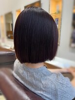 ヘアー リッツ 武豊店(Hair Ritz)&nbsp;ピンクパープル×ボブ