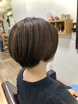 ノヤマ(NOYAMA) 白髪ぼかしボブ