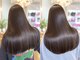 ヘアラウンジ アングゥ(hair lounge ungu)の写真/触れたくなる、艶髪へ。髪質改善トリートメント