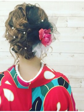 ヘアメイク エンカレッジ(HAIR MAKE encourage) ルーズ和装Style