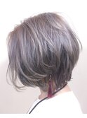 ミニマルボブ×シルバー