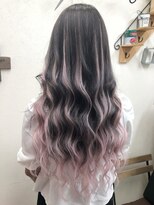 ネクスト 池袋(NEXT) 【ダークアッシュグラデーション】ピンクアッシュ【NEXT池袋】