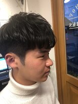 バーバーショップ フラットワークス(BARBER SHOP FLAT WORKS)&nbsp;ツーブロックパーマスタイル