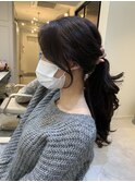 くくっても可愛い韓国風レイヤー