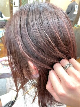 美容室 メザミー MESAMIES 20代30代40代大人かわいい小顔ハイライトカラー透け感ストレート