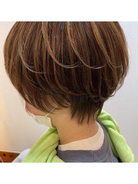 桜デコ ティンプル店(DECO) 伸ばしかけだけど可愛いショートヘア