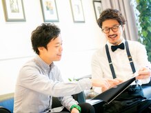 似合い髪はここから。丁寧なカウンセリングからスタートします