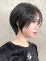 エリマ 調布(elima)&nbsp;黒髪ショート 前髪あり 簡単スタイリング ヘッドスパ 髪質改善