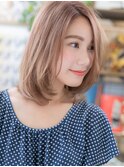 ★うる艶髪外国人風カラーブロンドヘア金髪ボブ20代30代40代★9