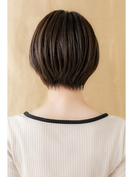 カバーヘア 上尾西口店(COVER HAIR) シースルーバング黒髪艶感マッシュヘアー312Z上尾30代40代50代