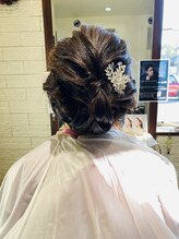 エイルヘアー アサミヤ(AYL hair asamiya) 結婚式お呼ばれスタイル