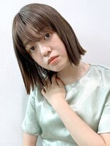 アイティーバイアルバム 下北沢店(IT by ALBUM)&nbsp;パツっとストレート_ショコラアッシュヘルシースタイル_28692