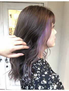 ドロップ ウタヅ(Drop UTAZU) 大人かわいいインナーカラー