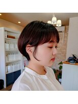 ミエル(miel) 【hair design miel】大人ショート