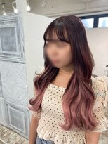 ハイエクステンション 京都駅前店(Hi-Extension) チェリーレッド×ピンク▼miho045