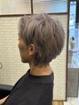 アグ ヘアー ルビス 広島段原店(Agu hair rubis)&nbsp;シルバーカラーブリーチ必須です。