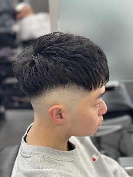 クロムトウキョウ ザ バーバー ネオン 新宿店(CHROM TOKYO the Barber ne/on) スキンフェードクロップ/バーバースタイル