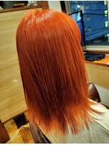 ヘアーメイク トレコローリ(hair make trecolori) 【trecoroli　津田沼】ピンクオレンジ